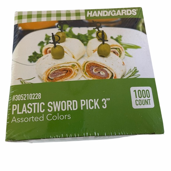 Two boxes of plastic sword picks 3 inches NIB - Picture 6 of 6